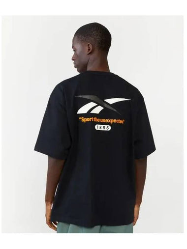 vector flash t shirt black - REEBOK - BALAAN 1