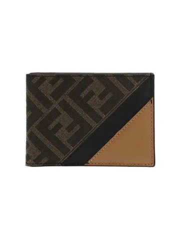 Half Wallet Men s FF Monogram 7M0303 AJF8 F1EGA - FENDI - BALAAN 1