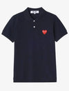 M collared red wappen polo shirt navy AZ T006 051 2 - COMME DES GARCONS - BALAAN 2