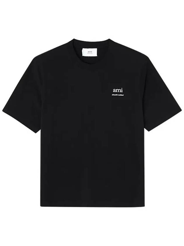 Alexandre Mattiussi Short Sleeve T-Shirt Black - AMI - BALAAN 5