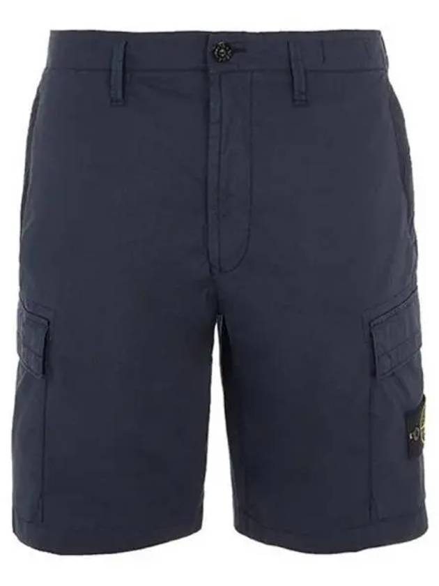 Cargo Bermuda Shorts Navy - STONE ISLAND - BALAAN 2