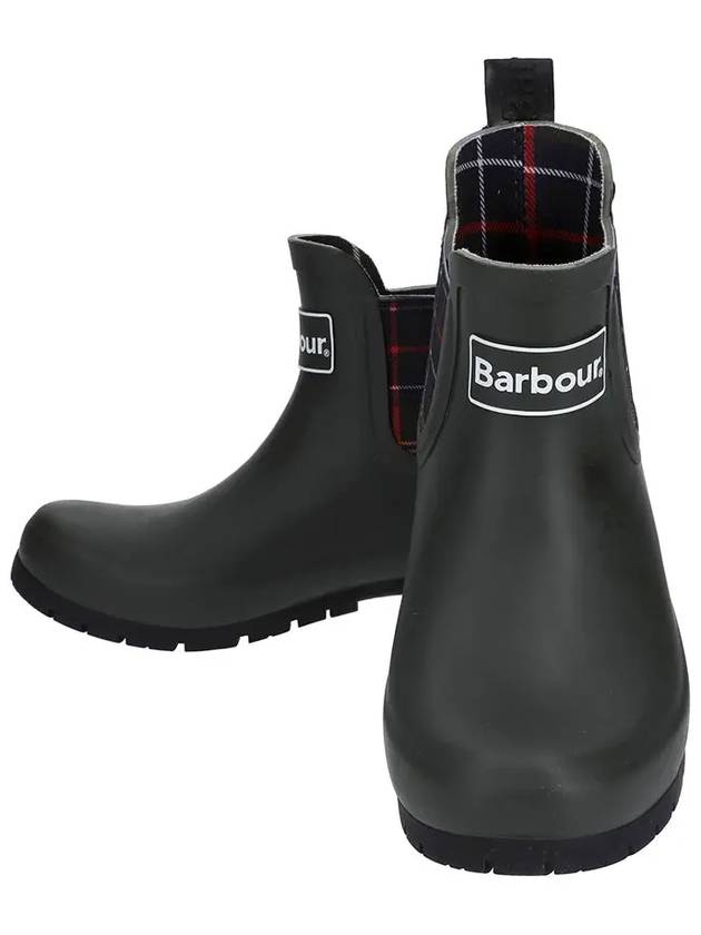 Women's Kingham Wellington Rain Boots Olive - BARBOUR - BALAAN 2