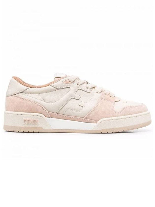 Women's Match Low Top Sneakers Pink - FENDI - BALAAN 1