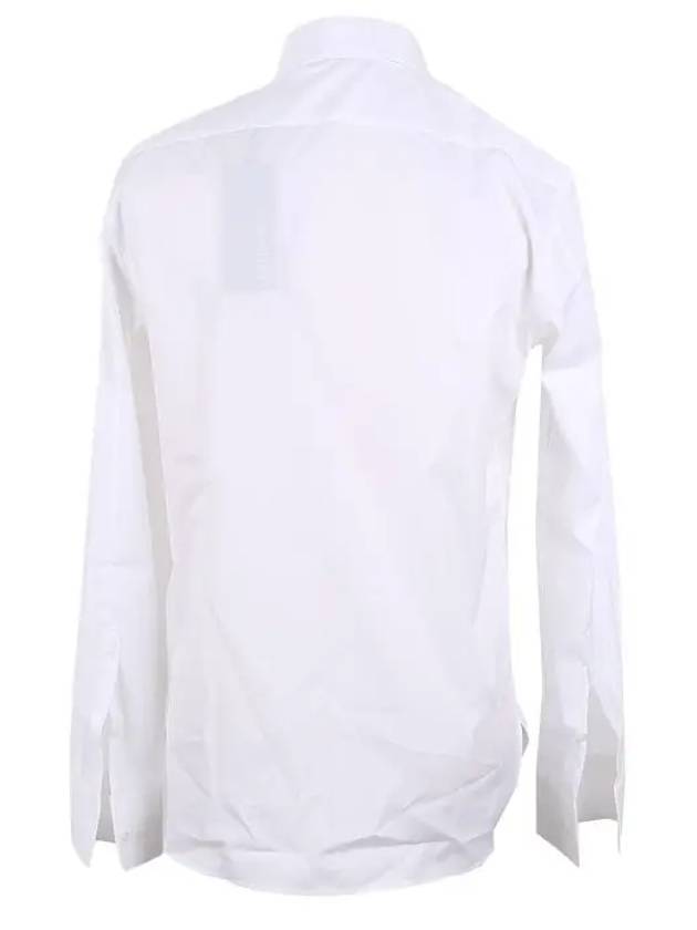 Neck lightning printing white shirt women PBCM1103S - NEIL BARRETT - BALAAN 8