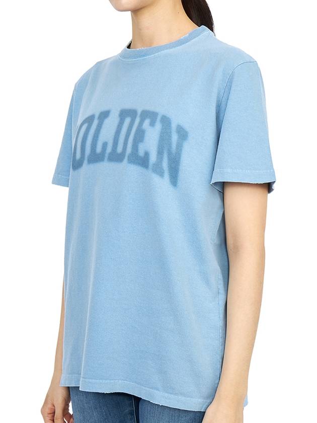 GWP01220 P000788 50717 Women s short sleeved T shirt regular fit - GOLDEN GOOSE - BALAAN 4