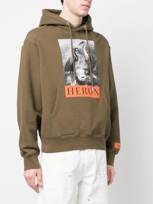 Hooded Sweatshirt HMBB024S23JER004 5510 - HERON PRESTON - BALAAN 4