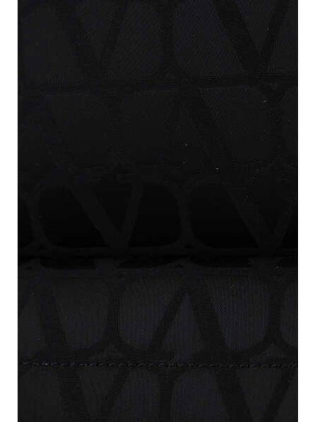 V Logo Backpack Black - VALENTINO - BALAAN 5