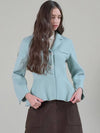 Peplum handmade jacket mint - MITTE - BALAAN 2