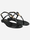 Women's Monogram Cassandra Sandals Black - SAINT LAURENT - BALAAN 2