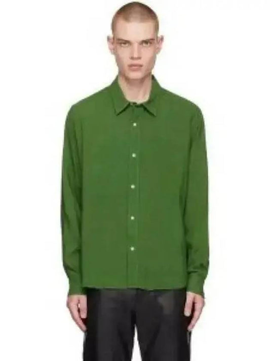 Men's Western Long Sleeve Shirt Green - AMI - BALAAN 2