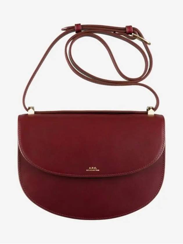 Geneve Shoulder Bag Burgundy - A.P.C. - BALAAN 5