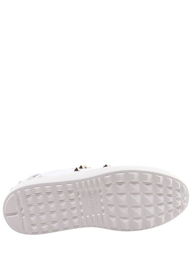 Rockstud Untitled Low Top Sneakers White - VALENTINO - BALAAN 5