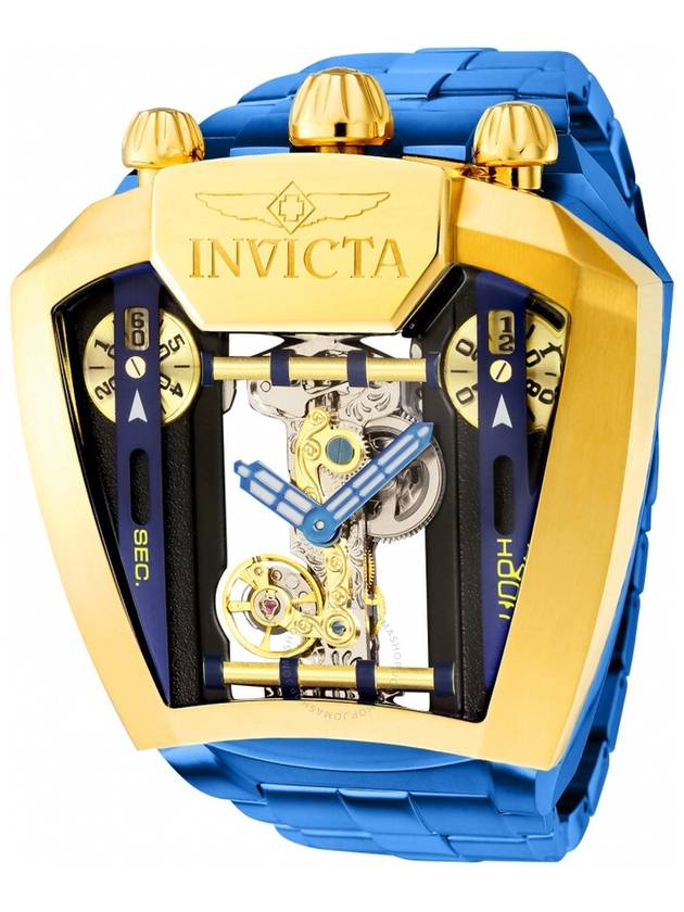 Invicta Speedway Zager Exclusive Quartz Black Dial Men's Watch 35458 - INVICTA - BALAAN 1