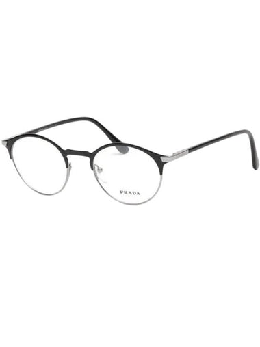 Eyewear Round Glasses Black - PRADA - BALAAN 1