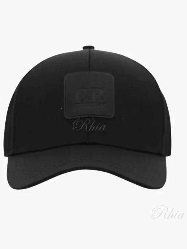 Logo Ball Cap Black - CP COMPANY - BALAAN 2