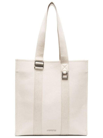 Le Cabas Cuedra Cotton Tote Bag White - JACQUEMUS - BALAAN 1