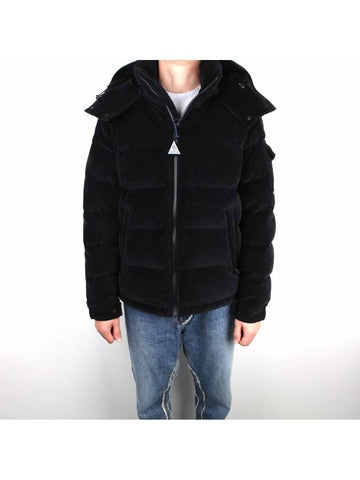 MAYA corduroy padding black 1A00167 - MONCLER - BALAAN 1