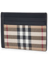 Vintage Check Money Clip Card Wallet Archive Beige - BURBERRY - BALAAN 3