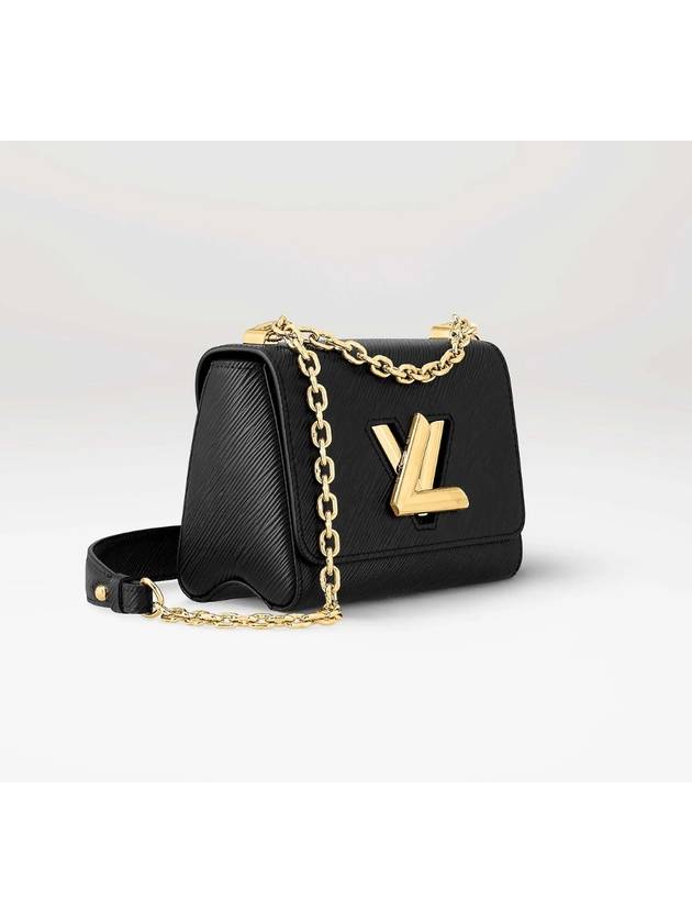 24 Years Women s Twist PM Chain Mini Bag Cross Black Gold 21119 - LOUIS VUITTON - BALAAN 2