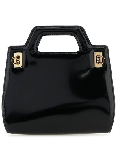 Wanda Mini Bag Black - SALVATORE FERRAGAMO - BALAAN 2