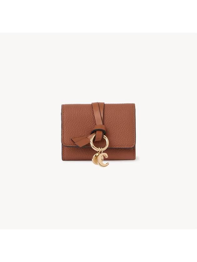 Alphabet Small Half Wallet Brown - CHLOE - BALAAN 1