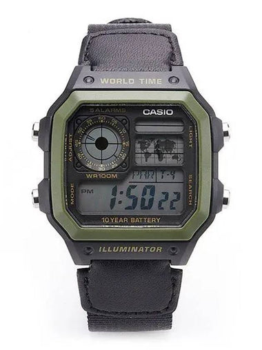 AE 1200WHB 1BVDF Men s NATO Watch 271831 1136781 - CASIO - BALAAN 1