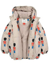 Kids Little Soldier Zip Jacket Beige B224AC135 231 - BOBO CHOSES - BALAAN 4