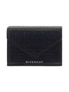 G-Cut Tri-Fold Compact Half Wallet Black - GIVENCHY - BALAAN 1