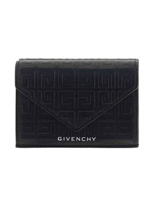 G-Cut Calfskin Compact Half Wallet - GIVENCHY - BALAAN 1