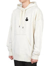 Malek Logo Hoodie Ecru - ISABEL MARANT - BALAAN 3