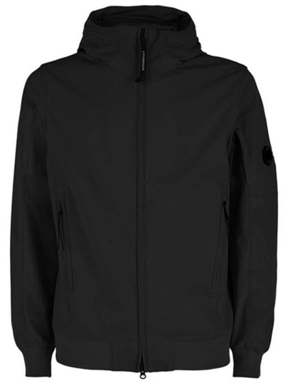 Shell R Lens Patch Casual Hooded Jacket Black - CP COMPANY - BALAAN 2