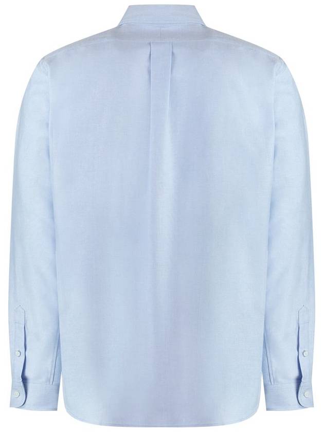 Boke Flower Crest Long Sleeve Shirt Sky Blue - KENZO - BALAAN 3