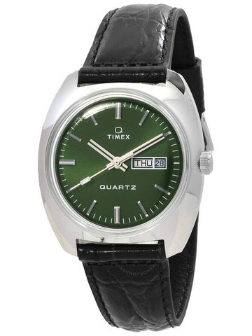 Timex Q Timex 1978 Quartz Green Dial Men's Watch TW2W44700 - TIMEX - BALAAN 1