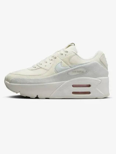 Air Max 90 LV8 Se Low Top Sneakers Pale Ivory - NIKE - BALAAN 2