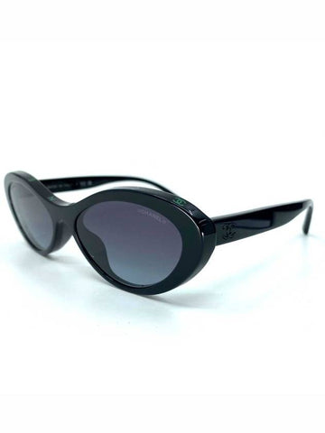 sunglasses black logo - CHANEL - BALAAN 1