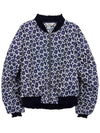 FLOWER RIVERSIBLE JAQUARD JUMPER NY reversible jacquard navy - TIBAEG - BALAAN 5