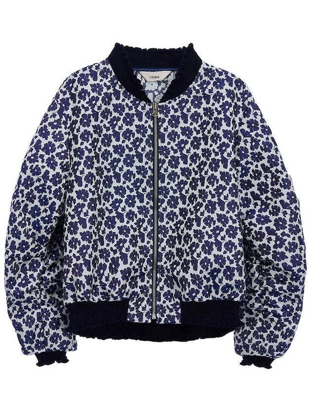 FLOWER RIVERSIBLE JAQUARD JUMPER NY reversible jacquard navy - TIBAEG - BALAAN 5