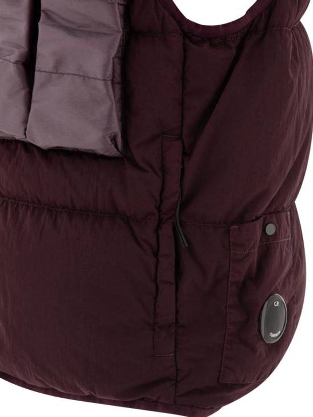 Eco Chrome-R Mixed Down Vest Violet - CP COMPANY - BALAAN 5