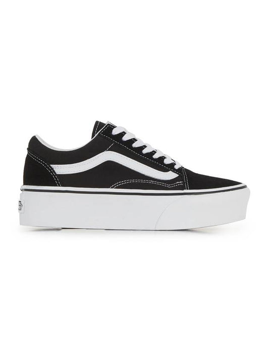 Old School Low Top Sneakers Black White - VANS - BALAAN 1