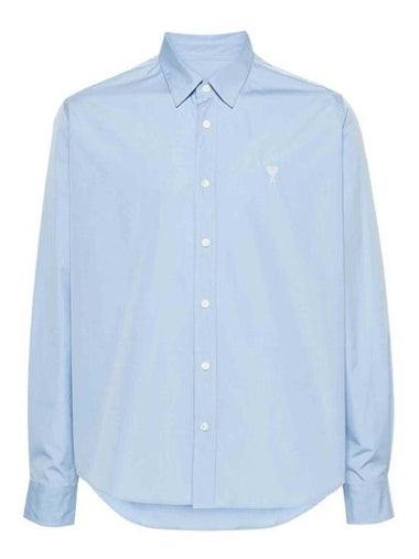 Shirt USH161CO0063484 Blue - AMI - BALAAN 1