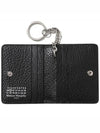 4 Stitch Keyring Card Wallet Black - MAISON MARGIELA - BALAAN 5