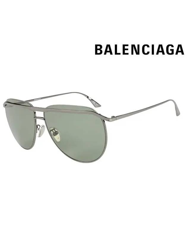 Eyewear Everyday Boeing Round Sunglasses Green - BALENCIAGA - BALAAN 2