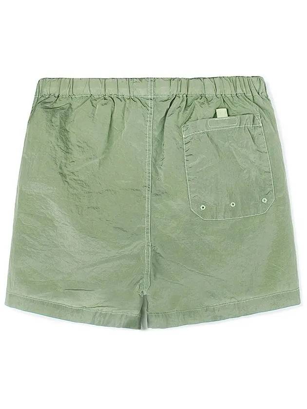 Wappen Patch Nylon Metal Swim Shorts Light Green - STONE ISLAND - BALAAN 3