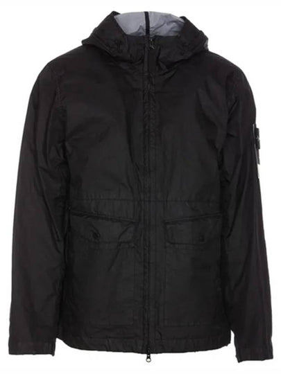 Membrana 3L TC Hooded Jacket Black - STONE ISLAND - BALAAN 2