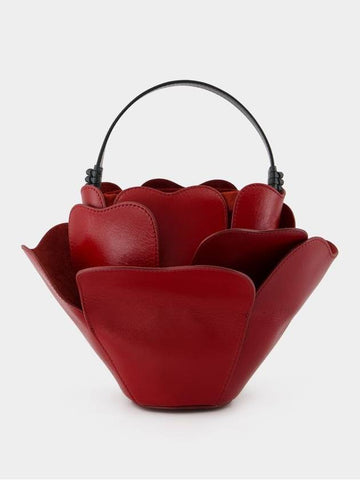 Juliet Bag - Staud - Leather - Red - STAUD - BALAAN 1