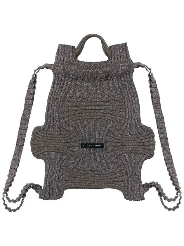 Bow Backpack Glitter Stone Brown - PLEATSMAMA - BALAAN 9