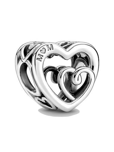 Entwined Infinite Hearts Charm Silver - PANDORA - BALAAN 1