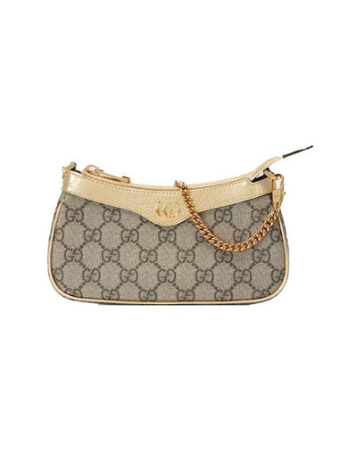 Ophidia Chain Mini Bag Beige - GUCCI - BALAAN 1