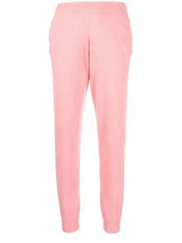 Training Cashmere Track Pants Pink - SPORTY & RICH - BALAAN 2