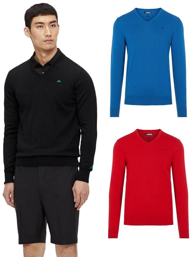 Lymann V-Neck Golf Sweater GMKW02531 - J.LINDEBERG - BALAAN 1